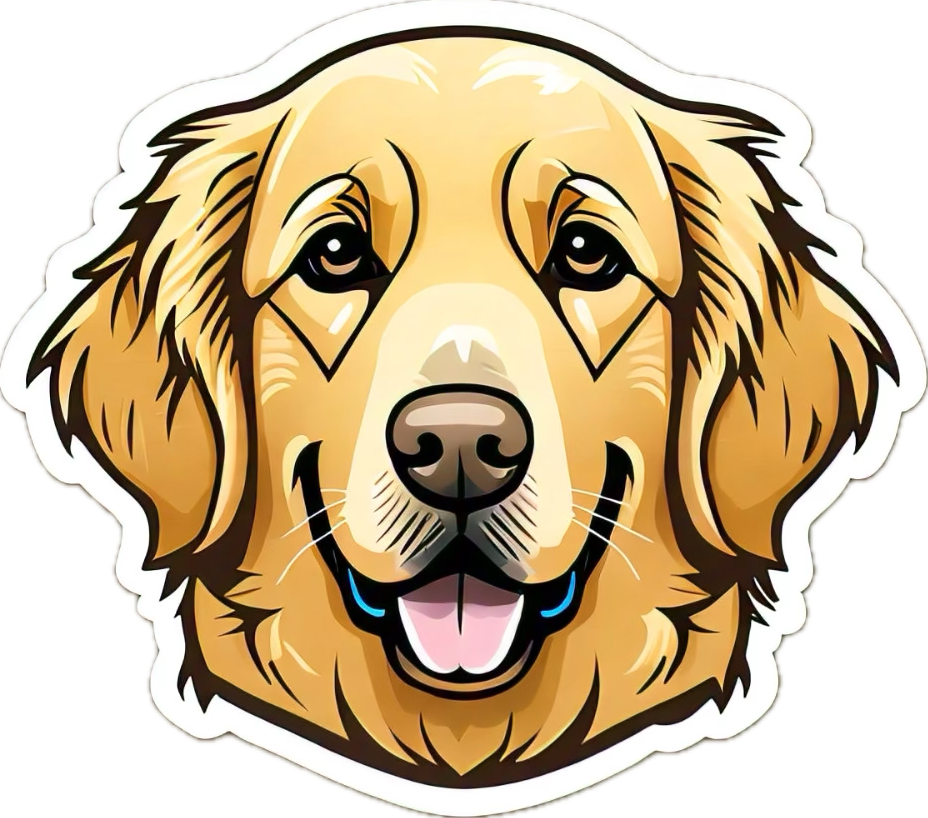 Golden Retriever Logo